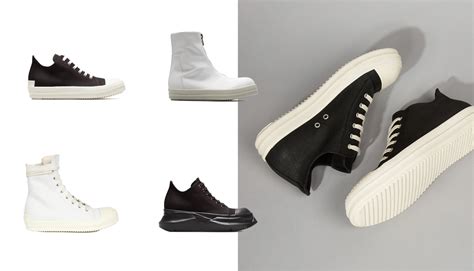 converse looking designer shoes|rick owens look alike shoes.